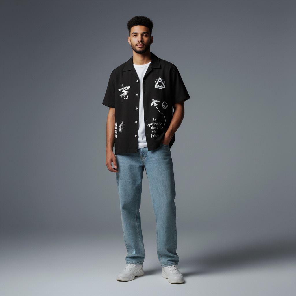 Positive Unisex Box Shirt