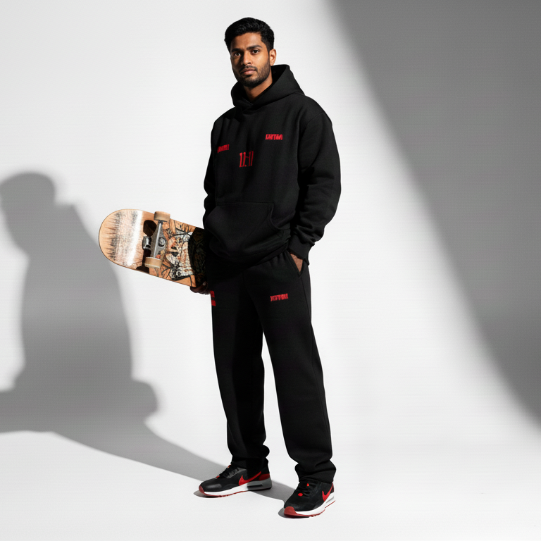 11:11 Unisex Hoodie Cord Set