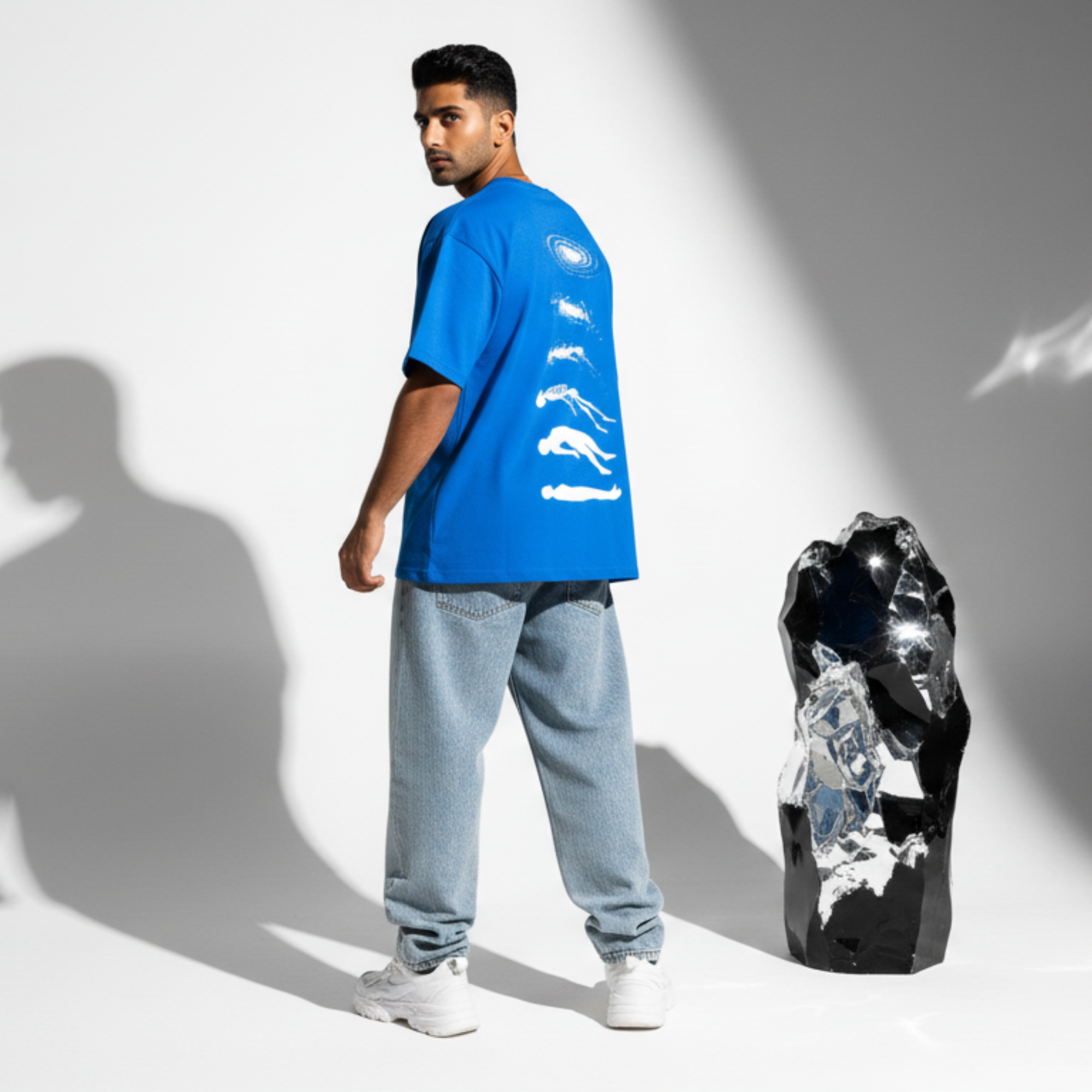 Cosmic Ride Oversized Unisex Tee