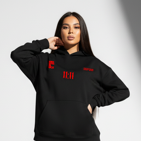 11:11 Unisex Hoodie Cord Set