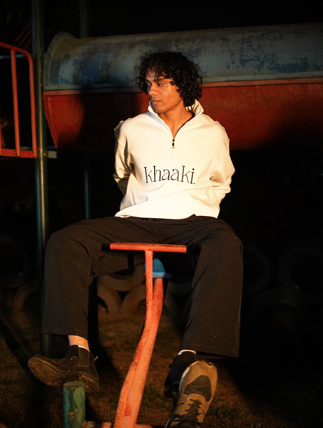 In God's Hands Half Zipper