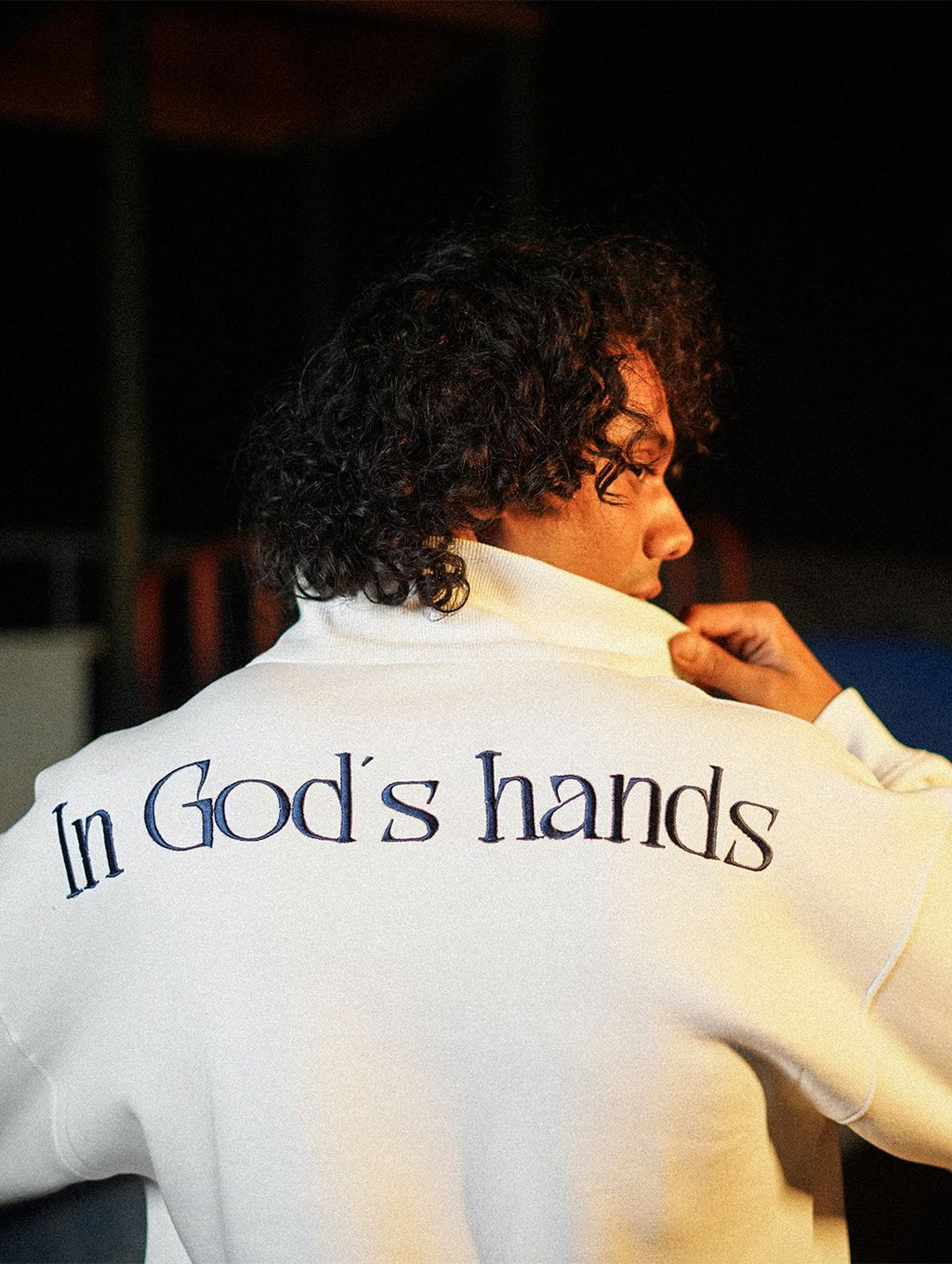 In God's Hands Half Zipper