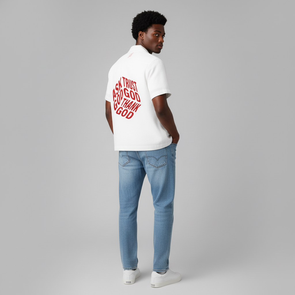 Trust God Unisex Box Shirt