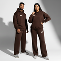 Brown Driponn Unisex Hoodie Set